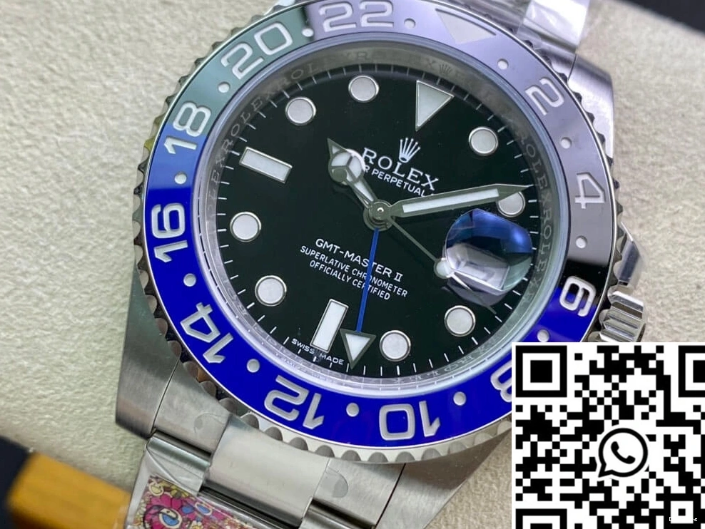 Factory GMT Clean Master II Black Rolex Dial 116710BLNR-78200 0311